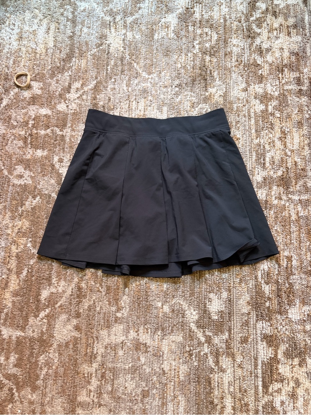 Abercrombie & Fitch Black Pleated Exercise Skort